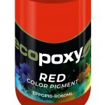 EcoPoxy Barevné pigmenty do pryskyřice červená 60 ml – Zbozi.Blesk.cz