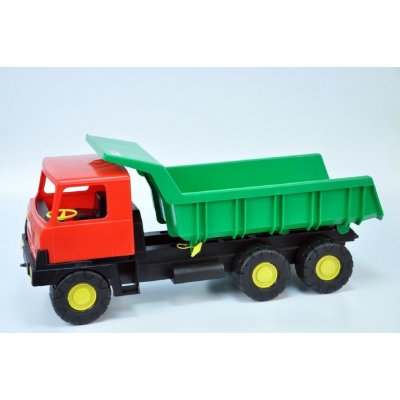 Teddies Auto Tatra 815 korba zelená kabina červená plast 75 cm