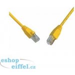 Solarix C5E-315YE-5MB patch CAT5E SFTP PVC, 5m, žlutý – Zboží Živě