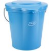 Úklidový kbelík Vikan Modrý plastový kbelík s víkem 12 l
