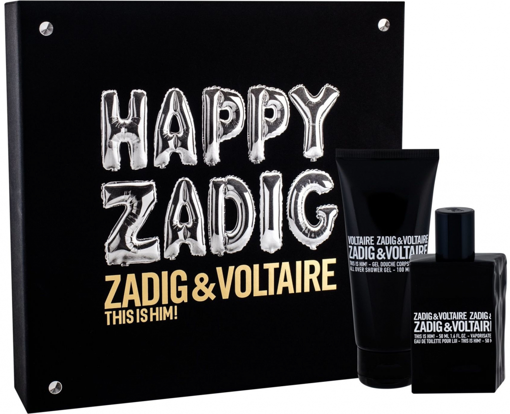 Zadig & Voltaire This is Him! pro muže EDT 50 ml + sprchový gel 100 ml dárková sada