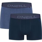 O'Neill BOXER 2-PACK pánské boxerky tmavě modrá – Sleviste.cz