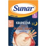 Sunar mléčná kaše Krupicová skořice jablko 210 g – Zboží Mobilmania