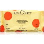 Kolorky Wet Wipes Hamamelis dětské jemné vlhčené ubrousky 60 ks – Hledejceny.cz