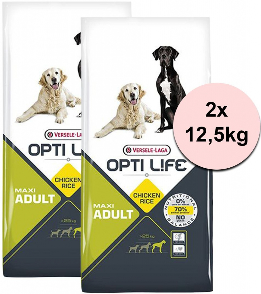 Versele Laga Opti Life Adult Maxi 2 x 12,5 kg