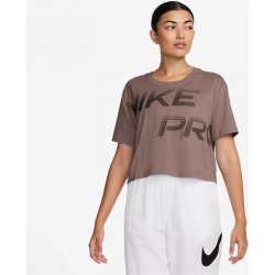 Nike W Nk Pro Grx SS Dámské Trička s krátkým rukávem fialová