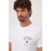 Pánské Tričko Tommy Hilfiger bavlněné tričko s potiskem MW0MW33689 bílá