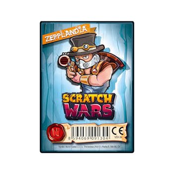 Notre Game Scratch Wars Karta hrdiny Zepplandia