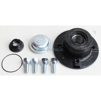 SPP Náboj komplet 100x4 (ložisko,4x šroub,matice,víčko) | Zboží Auto