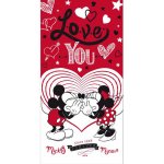 Carbotex Osuška Mickey a Minnie Mouse 70 x 140 cm – Zbozi.Blesk.cz