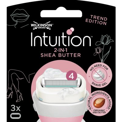 Wilkinson Intuition 2-in-1 Shea Butter 3 ks – Zbozi.Blesk.cz