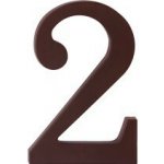 KĽUČKA číslo 175mm hnědé "2" Hnědá – Sleviste.cz