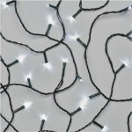 EMOS LED vánoční řetěz 50 m venkovní i vnitřní studená bílá časovač – Zboží Dáma