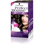 Schwarzkopf Perfect Mousse Permanent Color barva na vlasy 300 černohnědý – Zboží Mobilmania