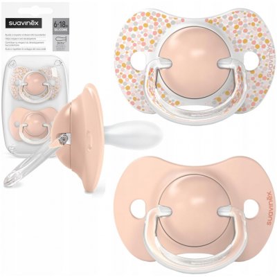 Suavinex silikon fyziologický Forest pudrová 2 ks – Zboží Dáma