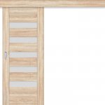 ERKADO Posuvné dveře na stěnu Magnólie 1 Sonoma 3D Greko 80 x 197 cm – Zboží Mobilmania