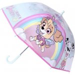 Tlapková patrola deštník dětský holový růžový – Zboží Dáma
