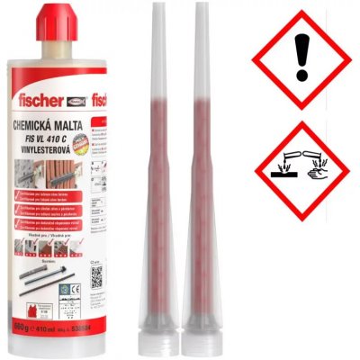 FISCHER FIS VL 410 C vinylesterová chemická kotva 410ml, 538584 – Hledejceny.cz