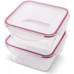 Lamart LT6060 Set dóz CLIP čtverec 2 × 0,6 l – Zboží Dáma