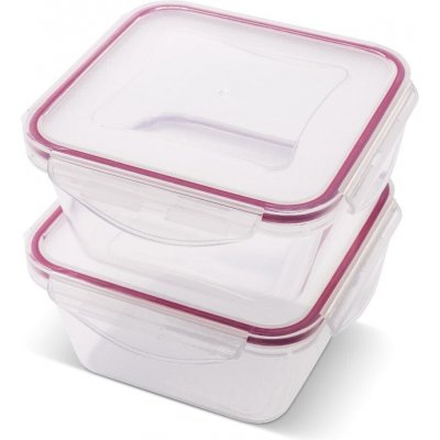 Lamart LT6060 Set dóz CLIP čtverec 2 × 0,6 l – Zboží Dáma