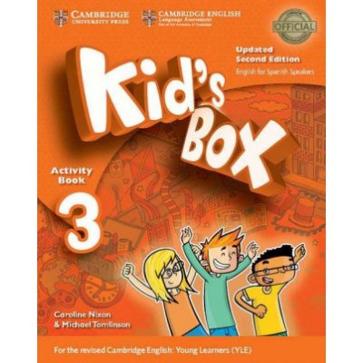 Kid's Box Level 3 Activity Book with CD ROM and My Home Booklet Updated English for Spanish Speakers – Hledejceny.cz