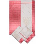 Sleep-well LEVANDULE KOSTKA 50x70 cm ČERVENÁ 3 ks – Zboží Dáma