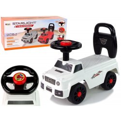 shumee Auto Ride-On QX-5500- 2 klakson Opěradlo bílé