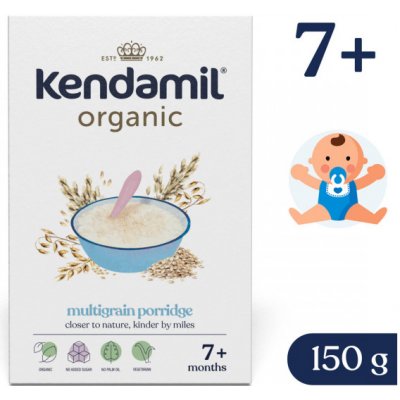 Kendal Nutricare BIO Nemléčná kaše vícezrnná kaše 150 g – Hledejceny.cz