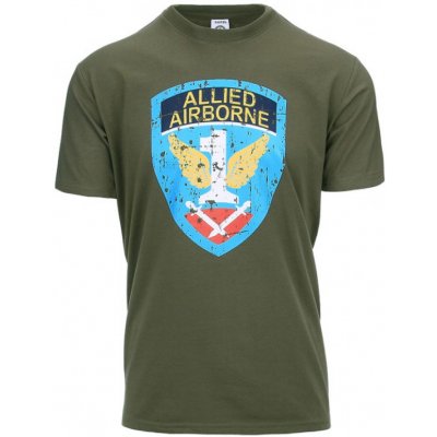 Tričko Fostex Allied Airborne olivové – Hledejceny.cz