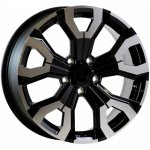 Arceo DY1887 7x17 5x114.3 ET35 black + polished rim – Hledejceny.cz