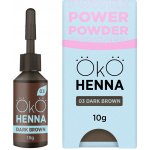 OKO Power Powder Henna prášková henna na obočí Dark Brown 10 g – Hledejceny.cz
