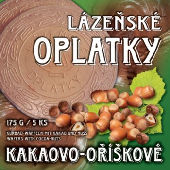 Clip Lázeňské oplatky kakaovo-oříškové 175 g