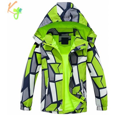 KUGO Chlapecká podzimní bunda zateplená B2860 zelená – Hledejceny.cz