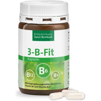 Sanct Bernhard 3-B-Fit Homocystein 120 kapslí – Hledejceny.cz