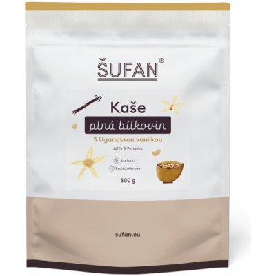 Šufan Kaše plná bílkovin s ugandskou vanilkou 300 g – Hledejceny.cz