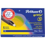 Pelikan Náplně do inkoustových per Pelikan griffix ve skládací krabičce 5 náplní – Zboží Živě