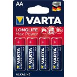 Varta LongLife Max Power AA 4ks 4706101404 – Zboží Živě