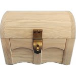 Fa.Šperl Pokladnička Truhla dřevěná 21x16x16 cm bez otvoru – Sleviste.cz