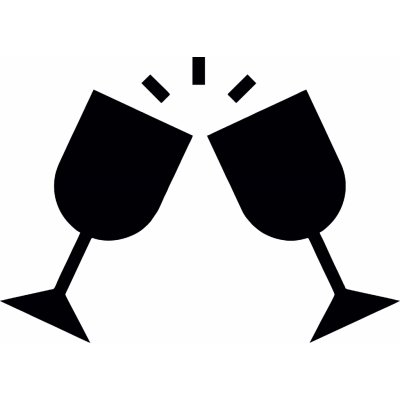 Artremiss Sklenice na víno plastová šablona 424 B 14,5x14,5cm – Zboží Dáma