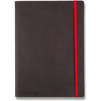 Oxford Zápisník Black n´ Red Journal linkovaný měkké desky černá A5 72 listů – Zboží Mobilmania