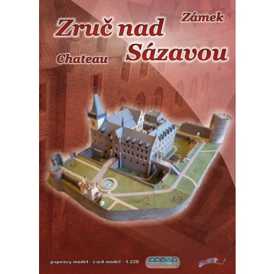 ZArt papírový model zámku Zruč nad Sázavou – Hledejceny.cz
