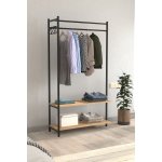 FRONTI Stojan na oblečení TONDA dub safír – Zboží Dáma