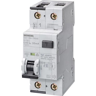 Siemens 5SU1354-6KK16 2pólový 16 A 0.03 A 230 V – Zbozi.Blesk.cz
