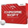 Golfový míček Callaway Chrome Soft 2024 White Golf Balls Basic