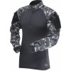 Army a lovecké tričko a košile Košile Tru-spec taktická combat TRU 1/4 zip urban digital/černá