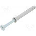 FISCHER 050351 Hmoždinka; se šroubem; 5x40; pozinkovaná ocel; N; 100ks; 5mm – Hledejceny.cz
