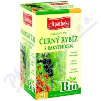 Apotheke BIO Ovocný s černým rybízem 20 x 1,5 g