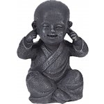 Home Elements Soška Buddha Neslyším zlo, 15 cm – Zbozi.Blesk.cz