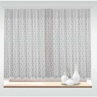 Záclona markizeta Vendy s výšivkou - různé výšky - 250 cm KB81337 – Zboží Mobilmania