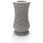 Granitový váza LST 28 cm kulatý hnědá – Hledejceny.cz